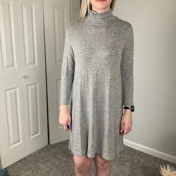 Super Soft American Eagle Turtleneck Dress - Picture 1 of 3